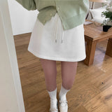 [MADE] Mini Shell Cotton Training Skirt Pants
