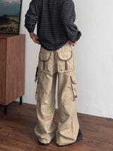 Track Utility Cargo Pants (3color) (No.999)