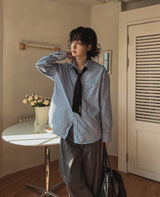 Selly cotton stripe shirt