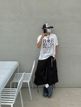Exide Strap Bermuda Pants 3C