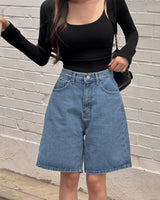 Nuffen denim short pants