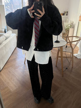 [UNISEX] Veloa overfit long sleeve cardigan jacket (3 colors)