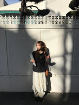 ritten check blouse