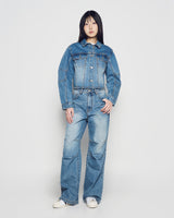 26SS WOMAN デニムトラッカージャケット