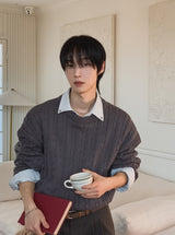 コードケーブルラウンドニット