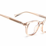 Horn-Trimmed Transparent Glasses Y.LAB 06 C12