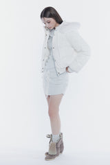 MISTY LOOSE DRESS light grey