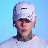 ペインティングボールキャップ / XXXY PAINTING BALL CAP-WHITE