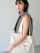 Vintage Work Tote Bag (Ecru)