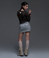 [NF] POIN LACE LAYERED TEE (BLACK)_F24QB283