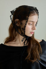 DARLING RIBBON LACE KERCHIEF