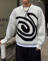 スプルースモヘアニット