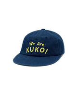 WeAreKUKO! 6Panel Oxford Cap_Navy Yellow