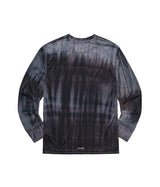 Air Vent Tie-Dye Racing Finger Watch-Hole Long Sleeve (Aurora)