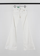 HIP SHIRRING BOOTS CUT PANTS