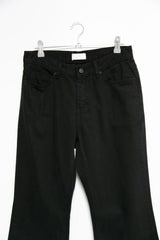basic semi boots-cut pants(2colors)