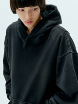 Over Hoodie - Faded Black