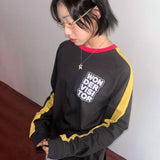 Logo track Raglan LS-T [charcoal]