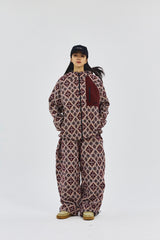 ETHNIC HOODED JACKET  