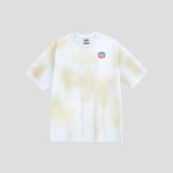 ダーティーウォッシュドロゴTシャツ