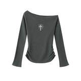 Ray クロスオフショルダーT 233118898