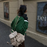 [BELLIDE MADE] Kinsha, mohair V-neck loose fit knit