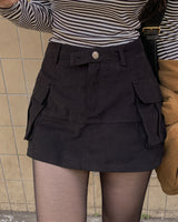 Cargo Mini Skirt
