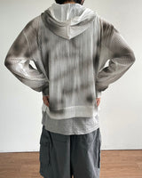 Brue Spray Mesh Hoodie Zip-up