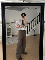 Glass Easy Classic Daily Semi-Overfit Shirt