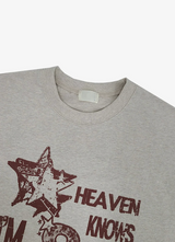 Odd Vintage Printed Boxy Long Sleeve Tee