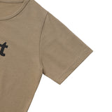 Hwat ソフトコットンTシャツ(Nude)