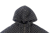 Shuka Heart Fluffy Fleece Hood Jumper