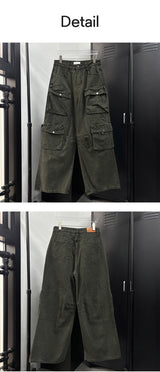 [Unisex] Pigment 4pocket cargo pants