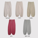 Teddy Bear Patch Training Jogger Pants (10color)