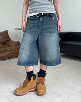 Elto Patch Carpenter Bermuda Pants