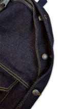 Trucker Jacket Backpack in Blue