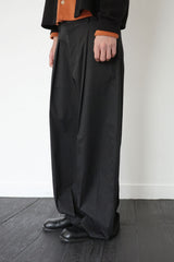 tailored wide slacks