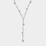 Quiet Drop Y Necklace