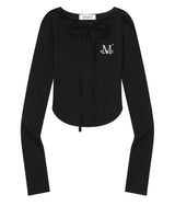 VERION STRAP RIBBON LONG SLEEVE T (4COLOR)