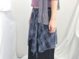U-Neck Three-Quarter Slim Line Cotton Top