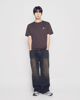 25FW AC BEAR WAPPEN STANDARD SHORT SLEEVE T-SHIRT DARK BROWN