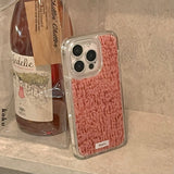 Knit Case Pink (Jelly Hard)