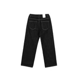 ASCLO Non Fade One Tuck Denim Pants (2color)