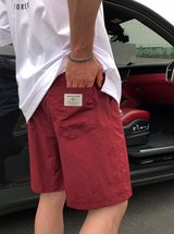 Kors サマーナイロンUSAパッチショーツ
