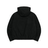 ベールアンバランス2wayフードジップアップ UNISEX