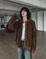 Referred Wool Round Cardigan