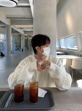 Glife Semi Overfit Round Knit