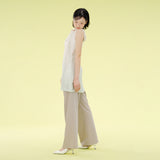 Soil stripe pants (beige)