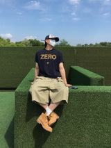 ゼロスタディクロップドショートスリーブTシャツ2C