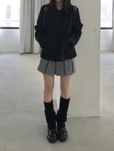 Vera Pleats Mini Skirt (3 colors)
